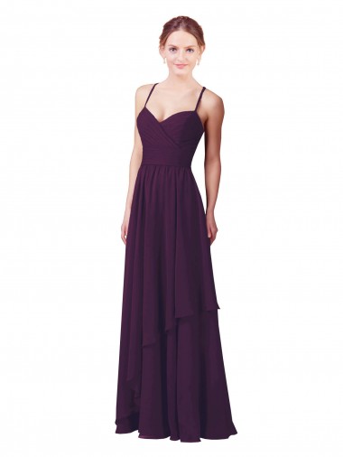 Roman Style Luxe Chiffon Bridesmaid Dress Australia