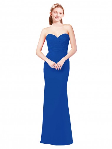 Elegant Chiffon Bridesmaid Dress with Matching Tie Australia