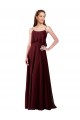 Chiffon Bridesmaids Dress with Spaghetti Straps Australia