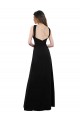 Chiffon A-Line Bridesmaid Dress with Criss Cross Halter Top Australia
