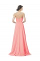 Strapless Chiffon Bridesmaid Dress with Ruched Sweetheart Neckline Australia