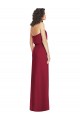 Full Length Lux Chiffon Blouson Bodice Bridesmaid Dress Australia