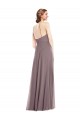 Diamond Halter Maxi Formal Bridesmaid Dress with Front Slit Australia