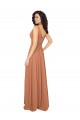 Knotted Bodice Chiffon Bridesmaid Dress Australia