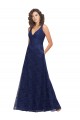 Chantilly Lace V-Neck Bridesmaid Dress Australia