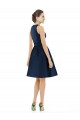 Short Halter Cocktail Length Luxe Satin Cocktail Bridesmaid Dress Australia