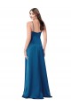 Cowl Neck Salky Satin Bridesmaid Dress / Prom Dress Australia