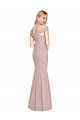 Off the Shoulder Criss Cross Back Trumpet Bridesmaid Dress / Prom Dress Australia