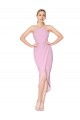 Halter Neck Short Knee Length Formal Crepe Mermaid Bridesmaid Dress / Cocktail Prom Dress Australia