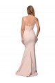 Full Length Sweetheart Formal Crepe Bridesmaid Dress / Prom Dress with Tulle Overlay Australia