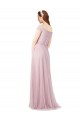 Off the Shoulder Long A-Line Tulle Bridesmaid Dress Australia