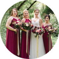 Red Bridesmaid Dresses Australia