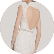 Keyhole Back Wedding Dresses Australia